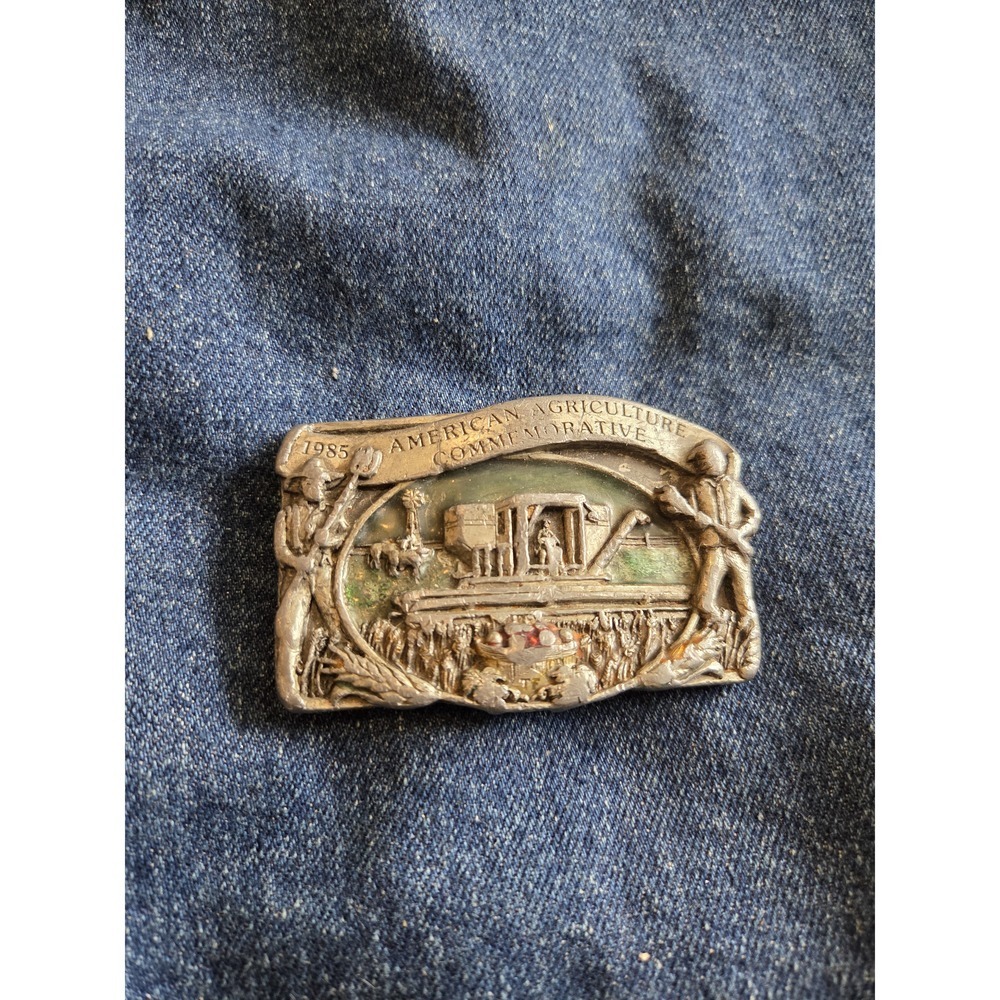 Arroyo Belt Co. 1985 American Agriculture Ltd Ed #450/5000 Belt Buckle